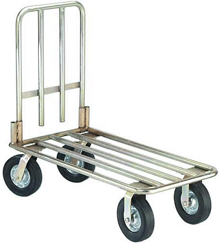 Apache Aluminum Platform Cart w/ Folding Handle